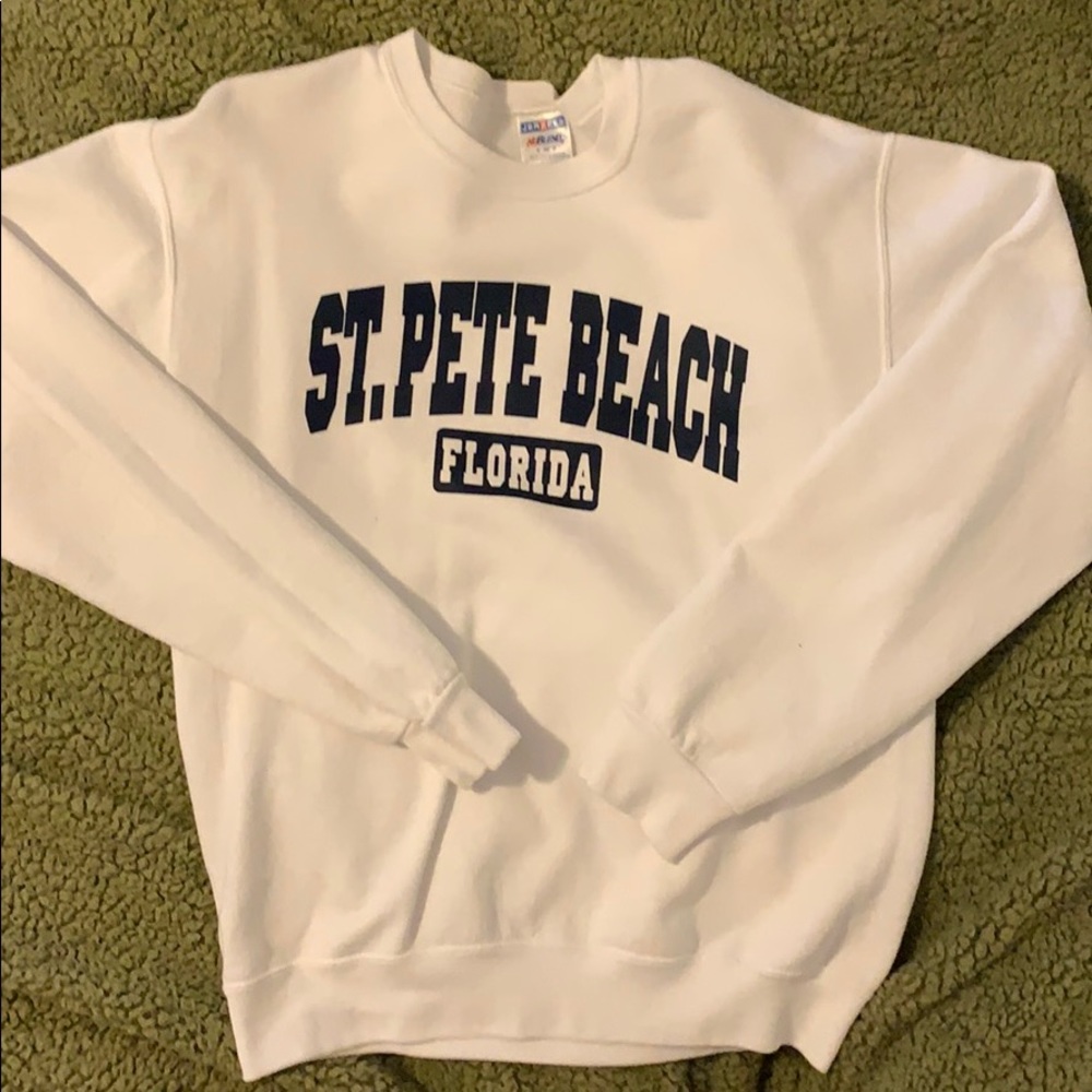 Florida St. Pete beach crew neck sweatshirt